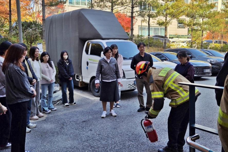 수원시 권선구 호매실동,  공공기관 합동 소방훈련 실시